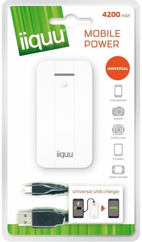 Powerbank 4200mah batteria - powerbank,
