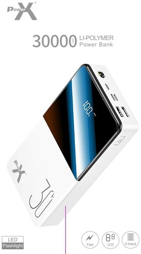Powerx 30000mah usb power - powerx,