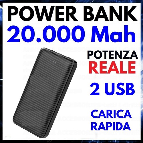 Power bank 20000 mah batteria - power,