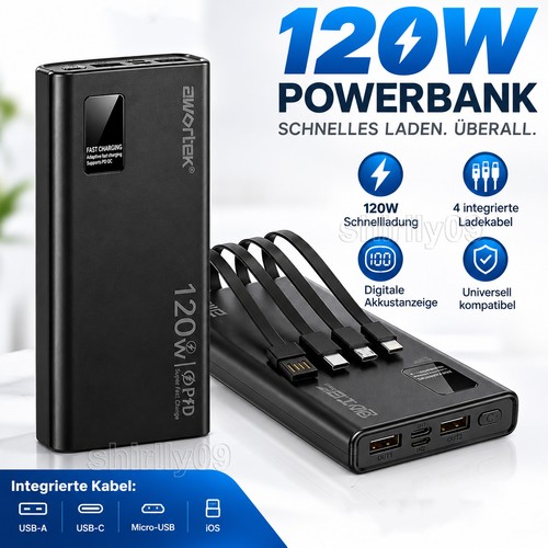 Powerbank 10000mah 120w - powerbank,